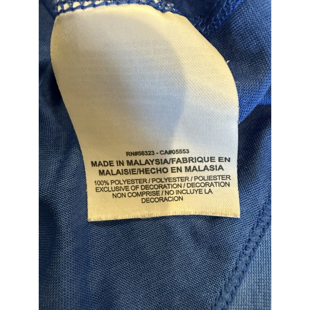 Nike Women’s Blue Athletic Air Force Academy Tank Top Size Medium - Picture 7 of 8